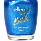 Ellen Gold Mettalic 6 Fatale Azul Royal