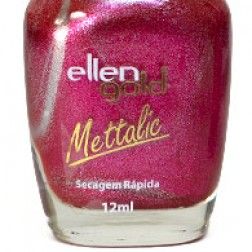 Ellen Gold Mettalic 7 Magma Vermelho